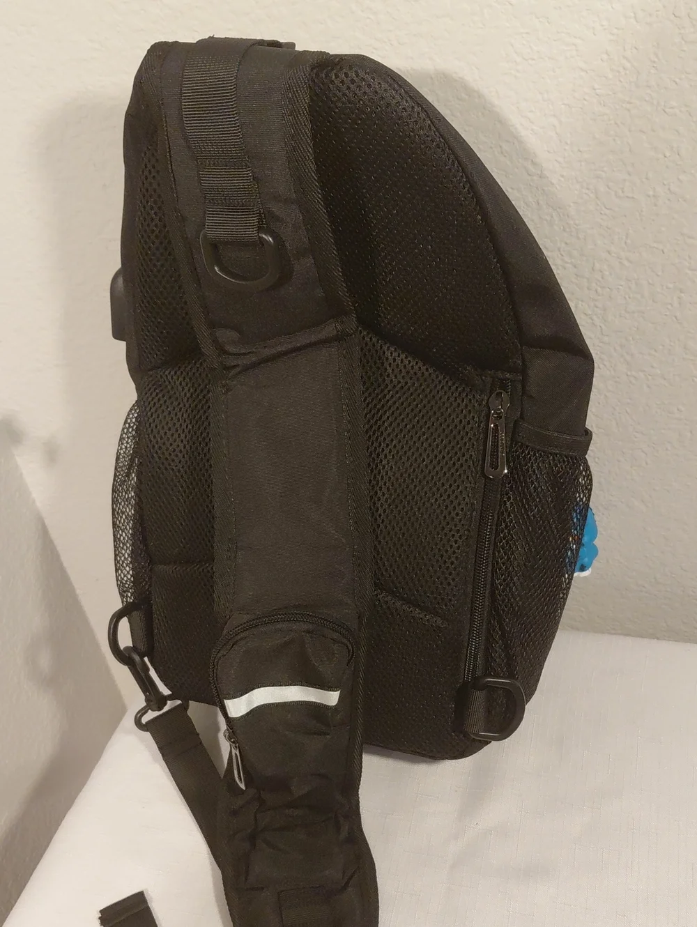 Black Backpack Sling Bag